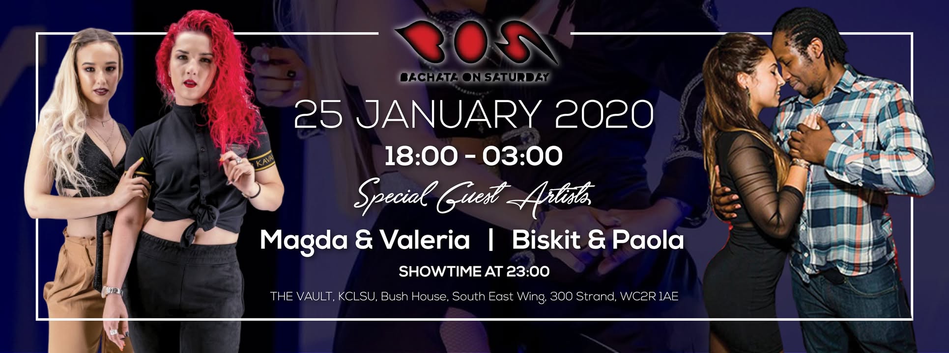 BOS - Bachata On Saturday: Magda & Valeria Special!