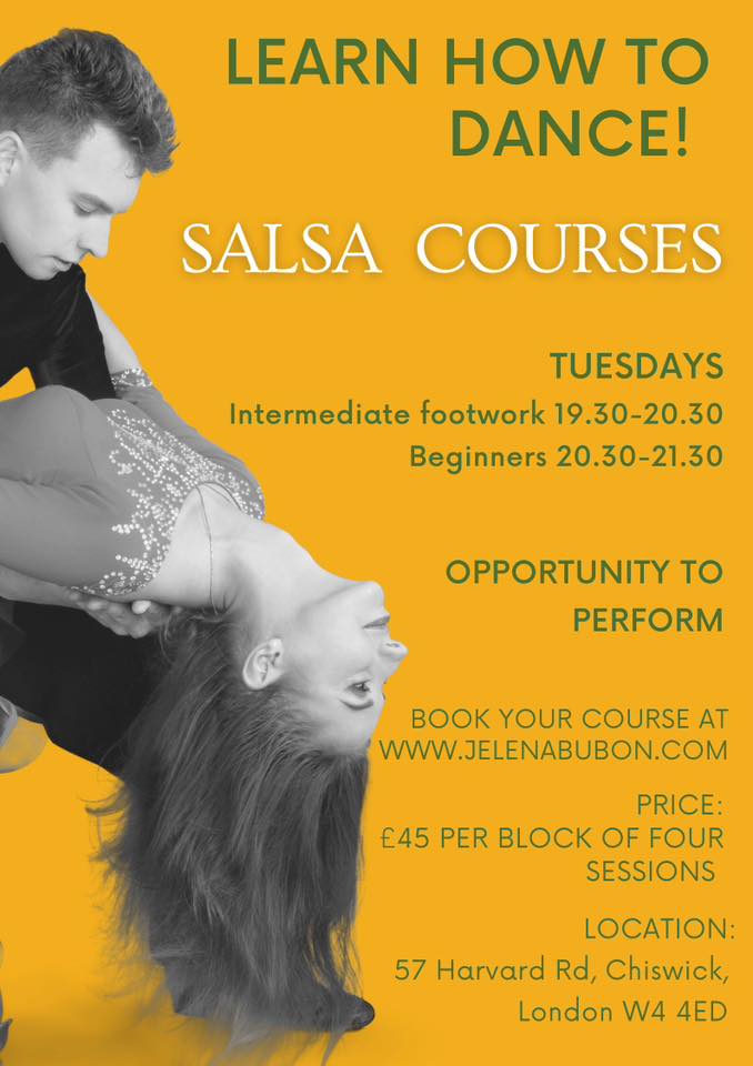 Salsa class (intermediate footwork)