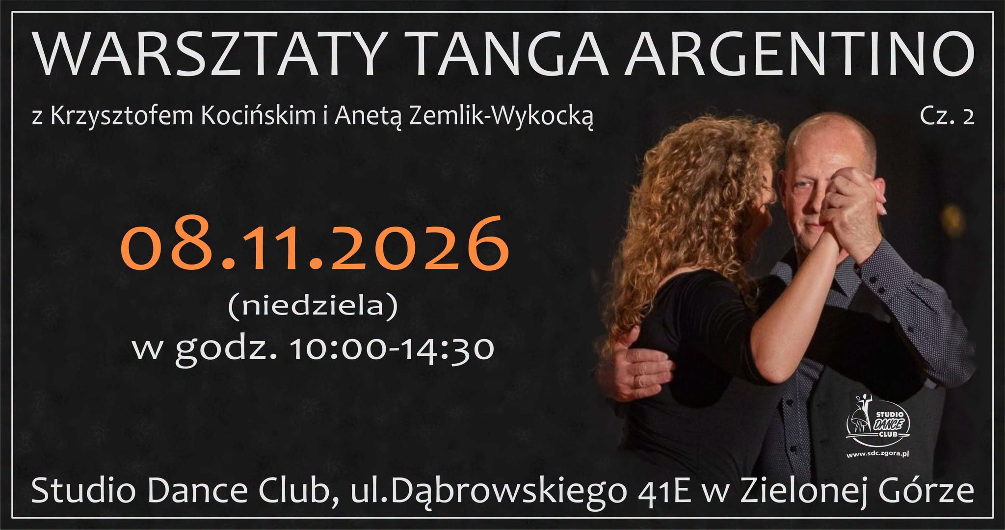 Warsztaty tanga z Krzysztofem i Anetą