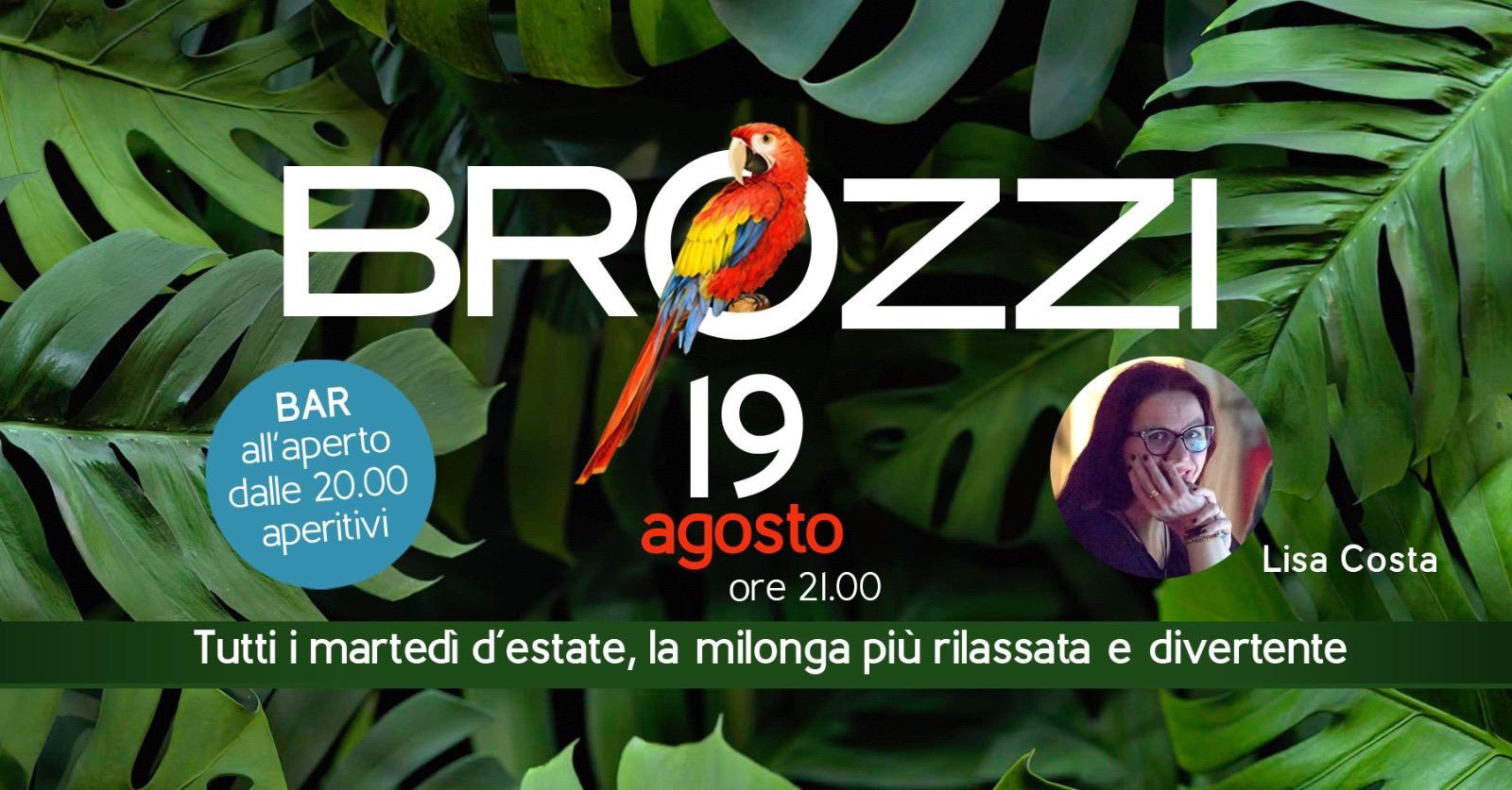 Milonga open-air Brozzi 🦜 con dj Lisa Costa