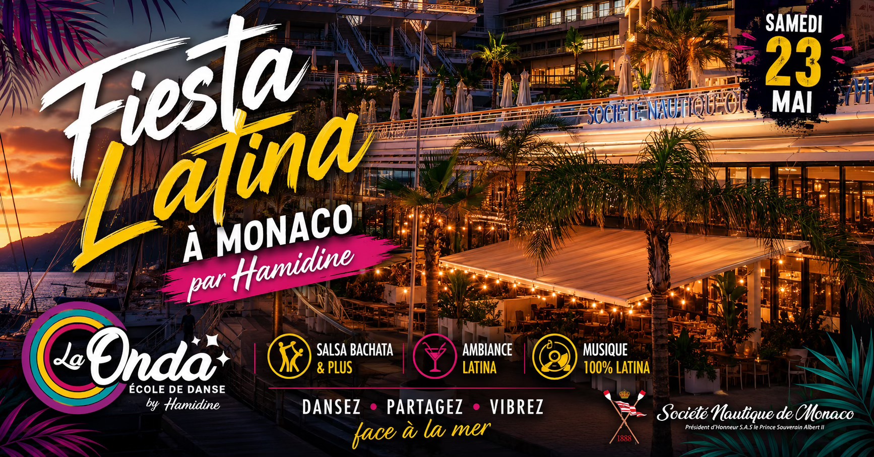 Fiesta Latina à Monaco by Hamidine