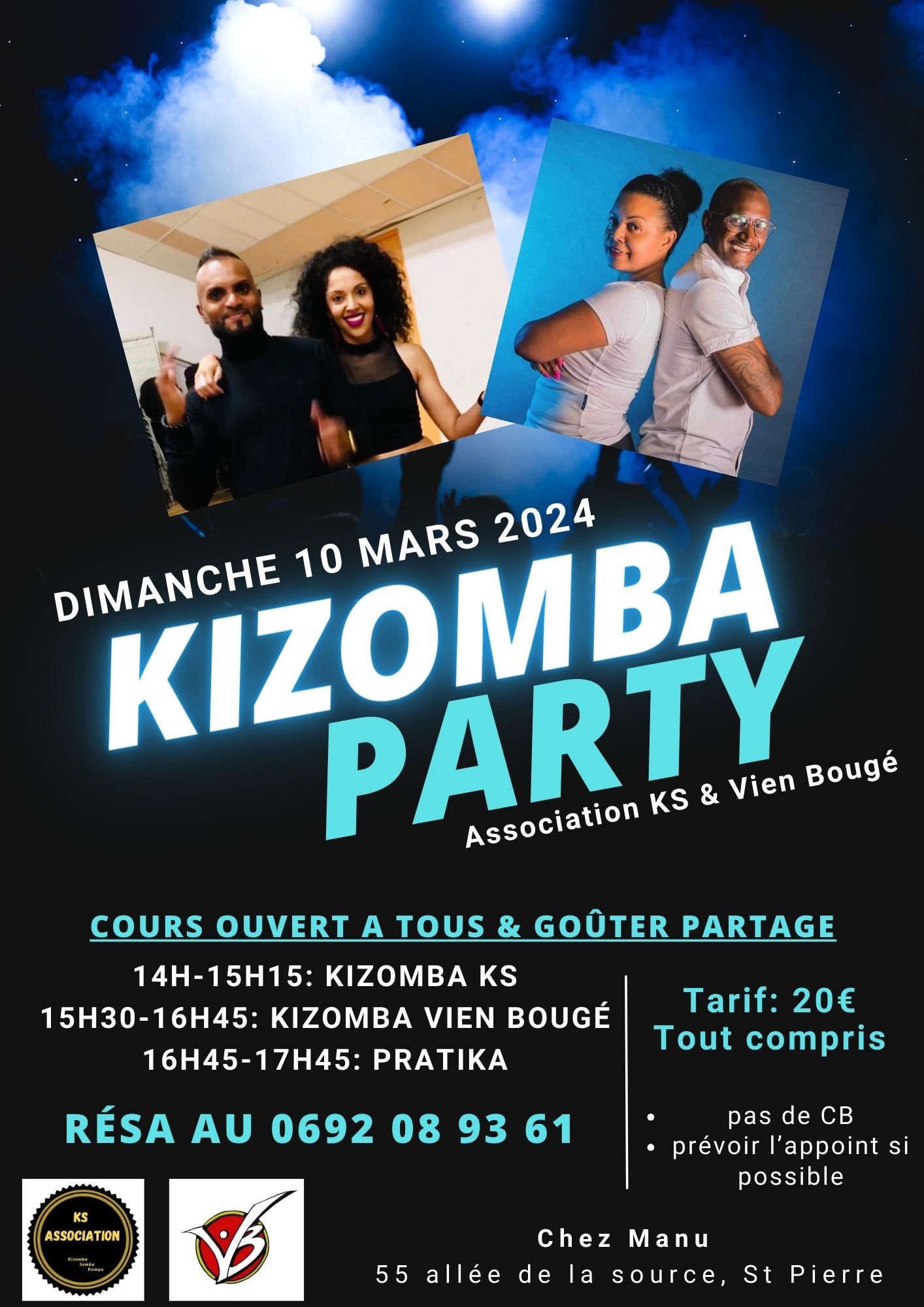 KIZOMBA PARTY 10 03- KS & VIEN BOUGÉ