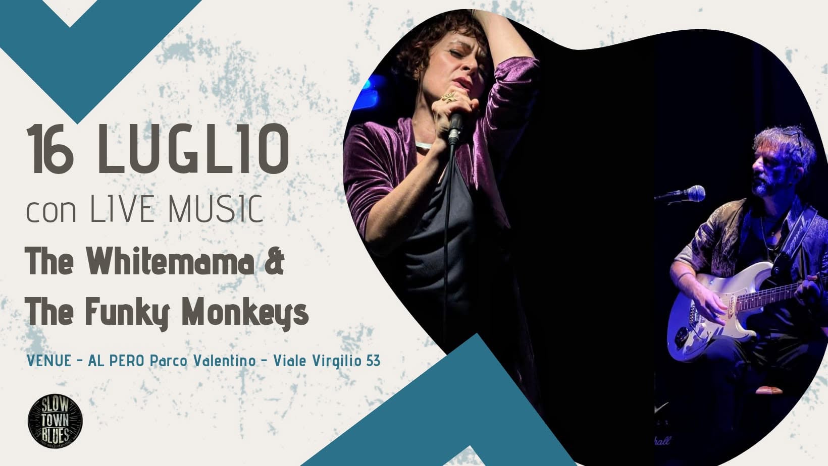 STB Night and Open Class -Summer Edition> Whitemama and the Funky Monkeys live @ Imbarco Al Pero