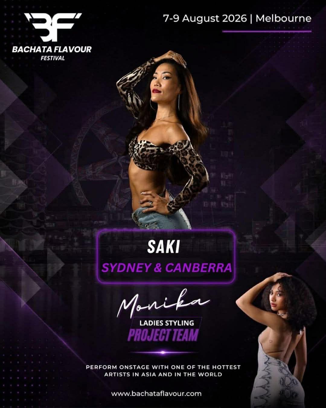Monika's Bachata Ladies Styling Project with Saki Sano