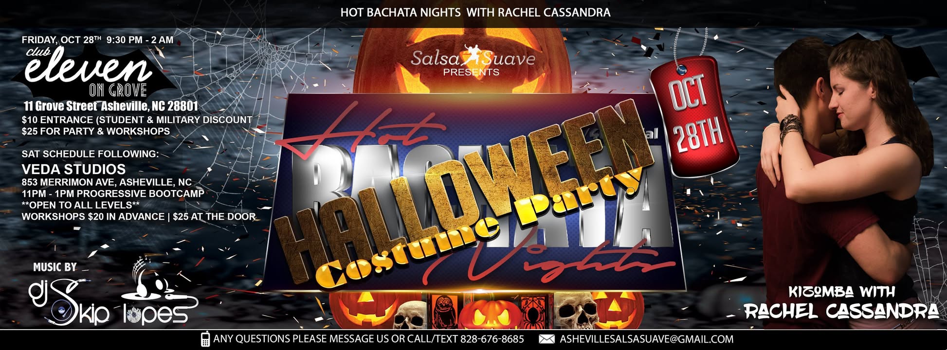 Hot Bachata Nights " Halloween Party"