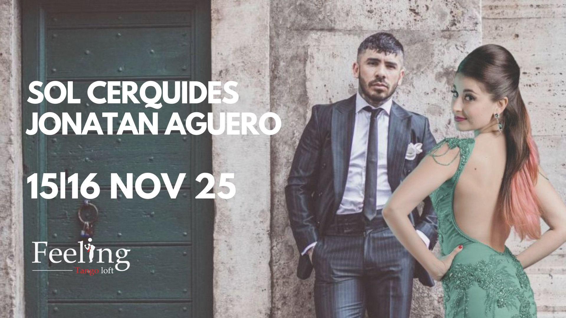 Weekend a tutto tango con Sol Cerquides y Jonatan Agüero