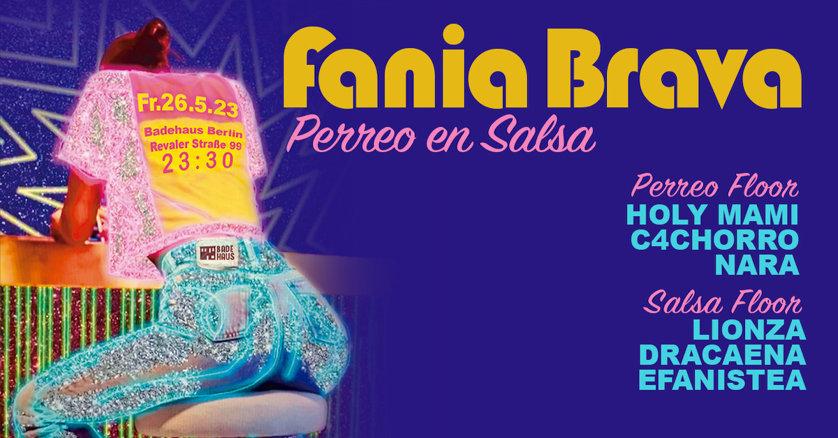 Fania Brava presenta Perreo en Salsa Party
