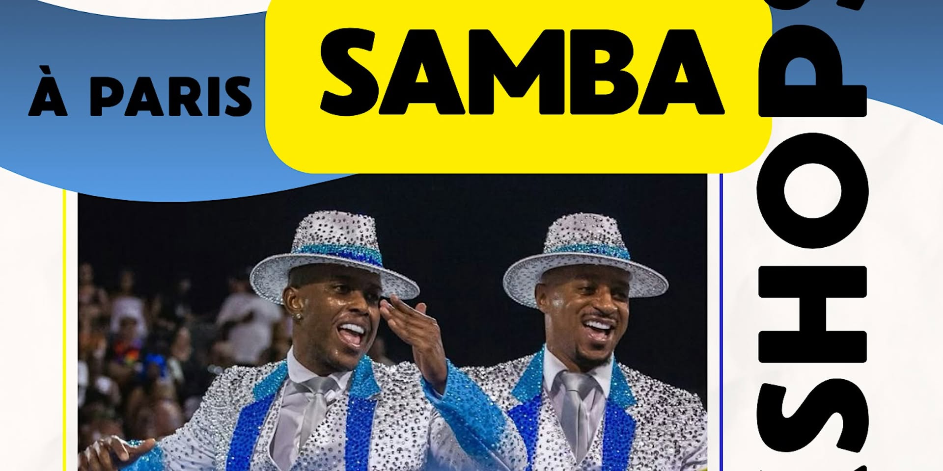 Samedi 11 Octobre Stage de Samba avec 2 stars du Brésil Metodo MP