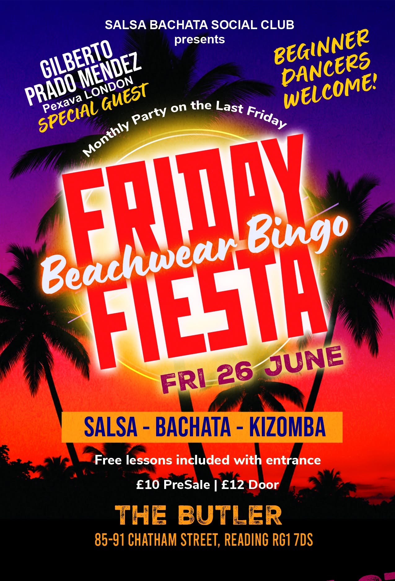 Friday Fiesta - Beachwear Bingo