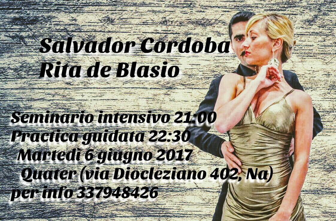 Seminario Intensivo Salvador Cordoba e Rita de Blasio