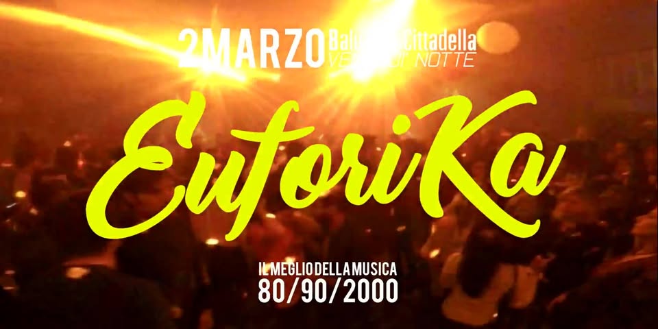 Euforika Animamia: Il venerdì 80 90 2000 + Prive' Latino