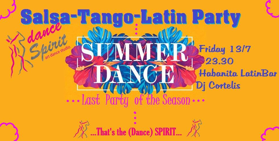Salsa-Tango-Latin Spirit Party