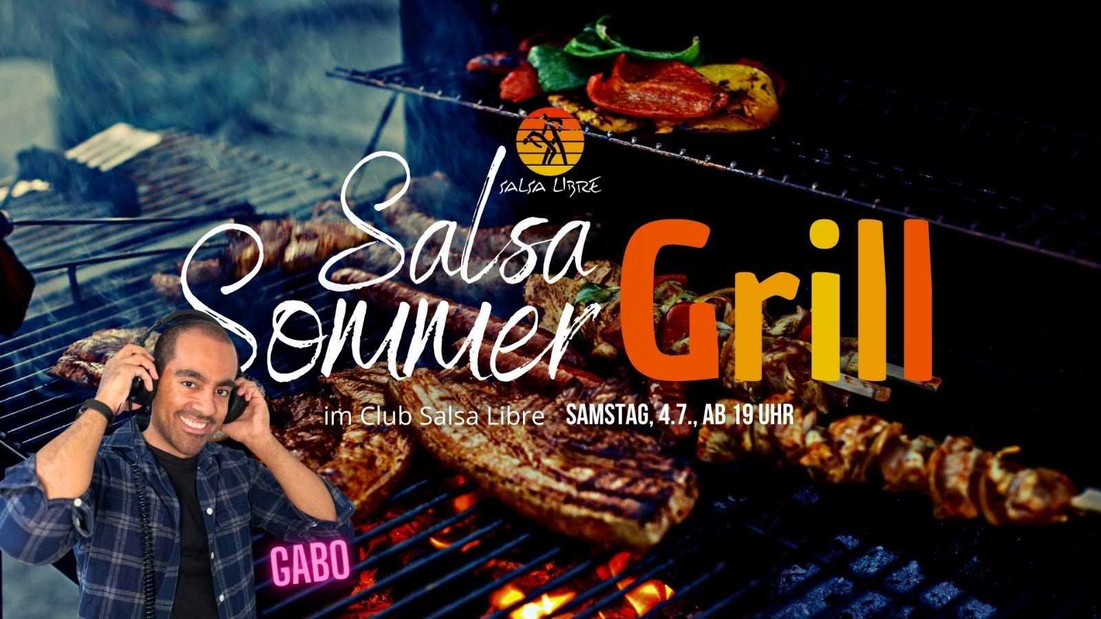 Salsa Sommer Grill im Club Salsa Libre
