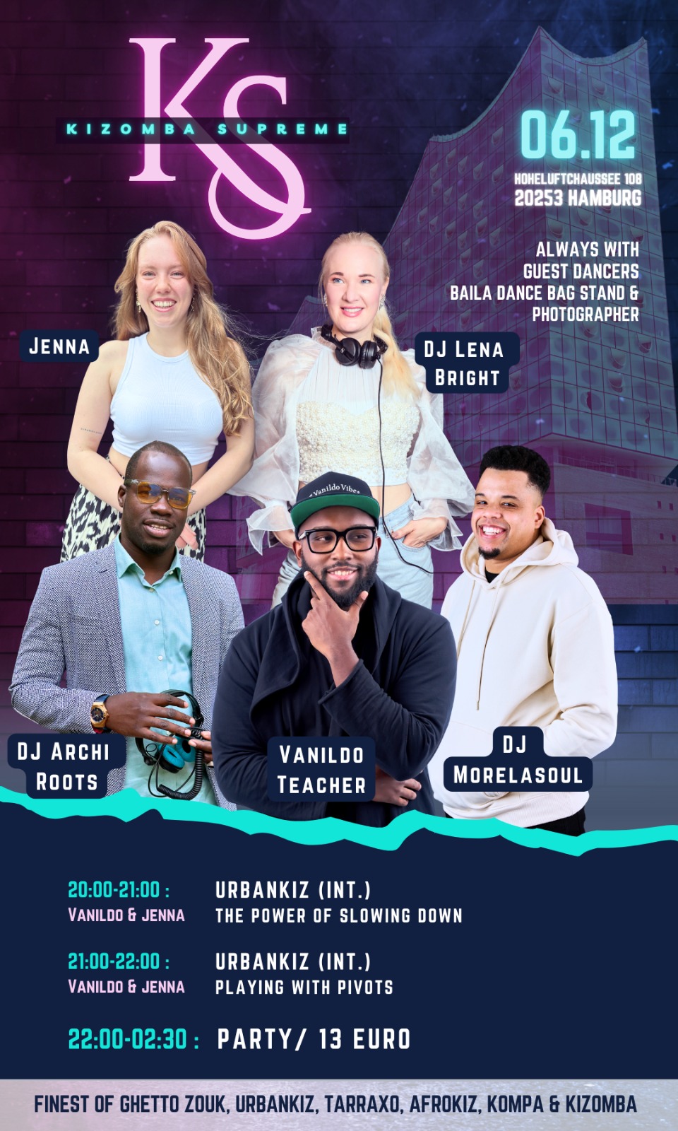 Kizomba Supreme meets Vanildo & Morelasoul