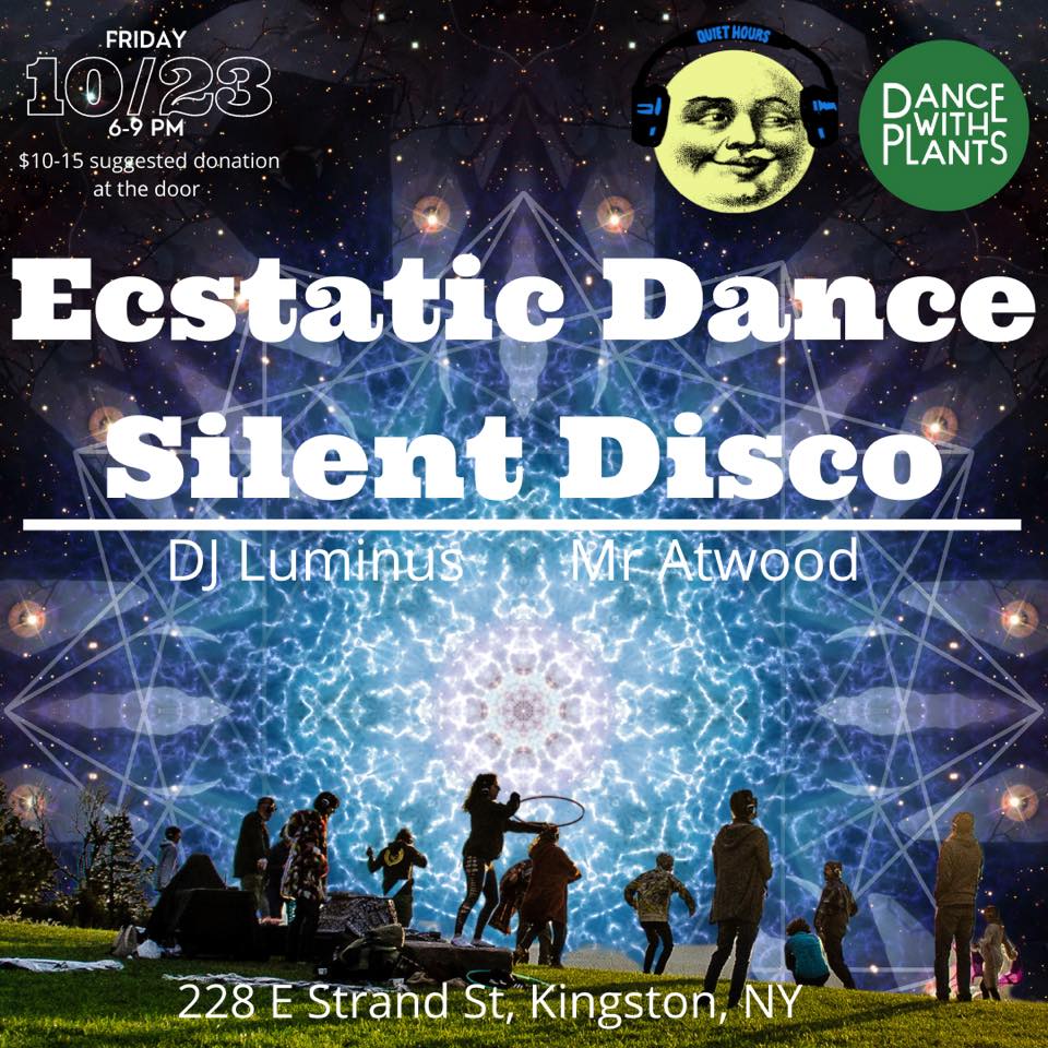 Ecstatic Dance Silent Disco Kingston