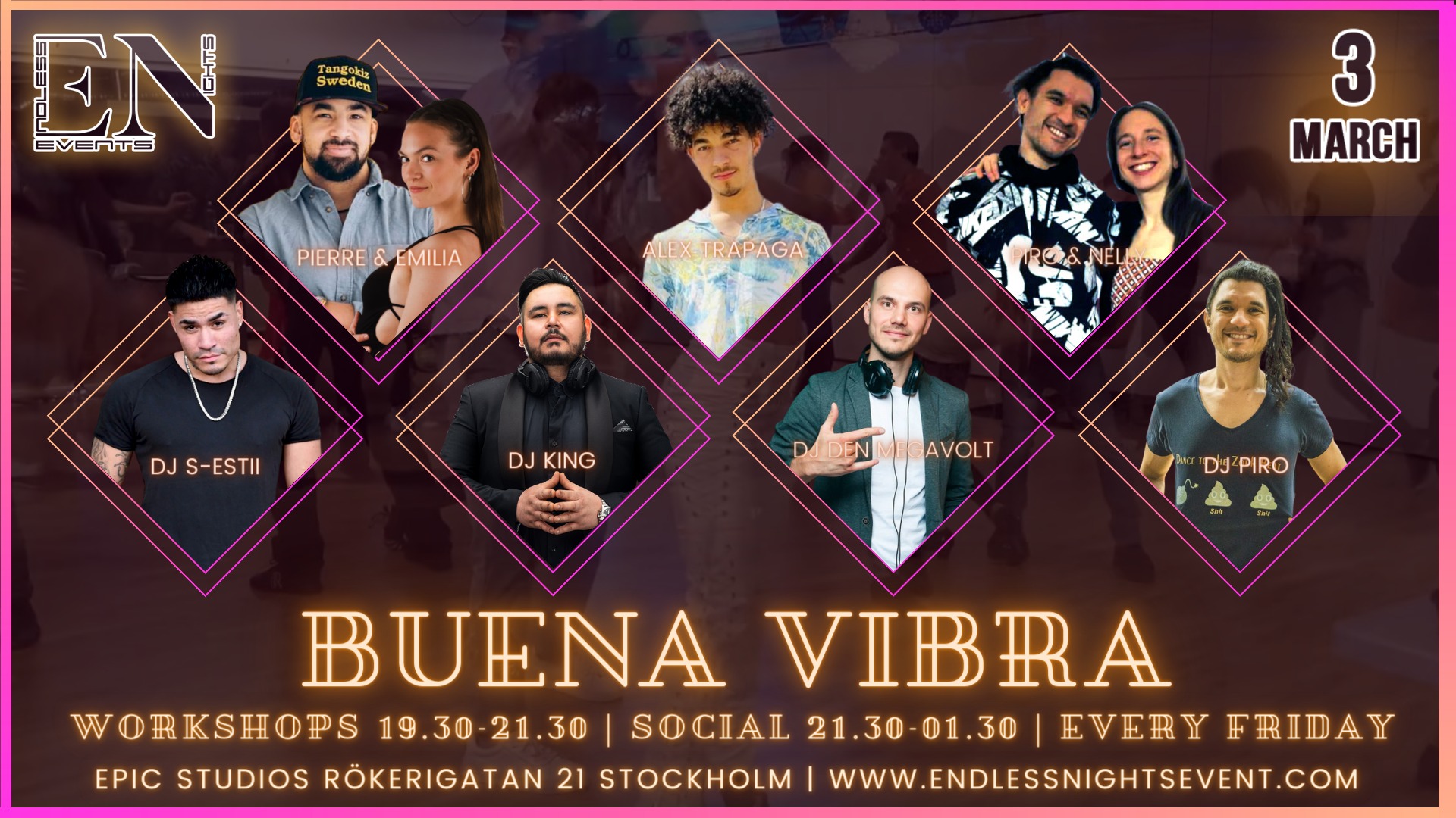 Buena Vibra Friday Drop-ins
