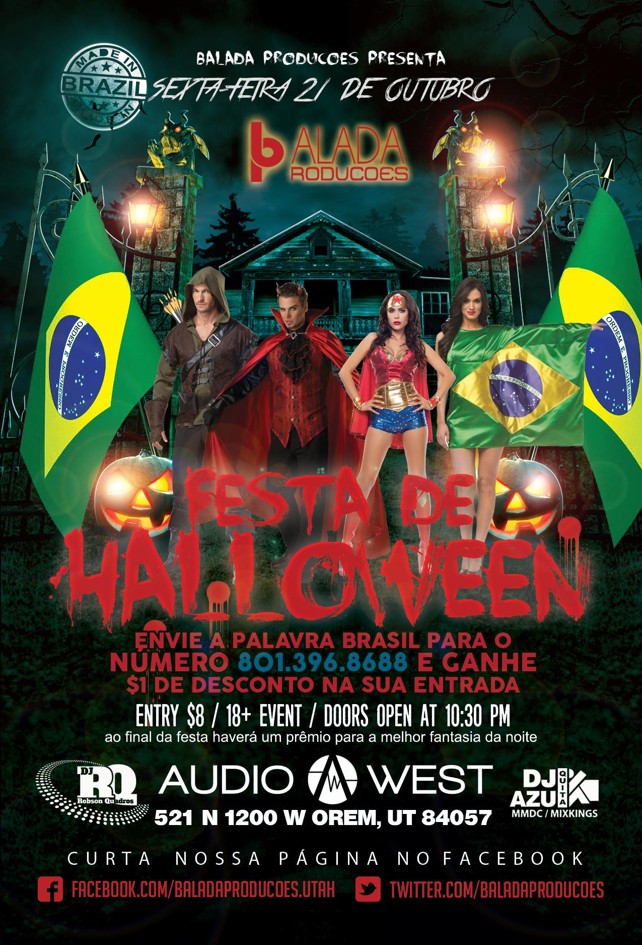 Halloween Brazilian Party Festa De Halloween Brasileira
