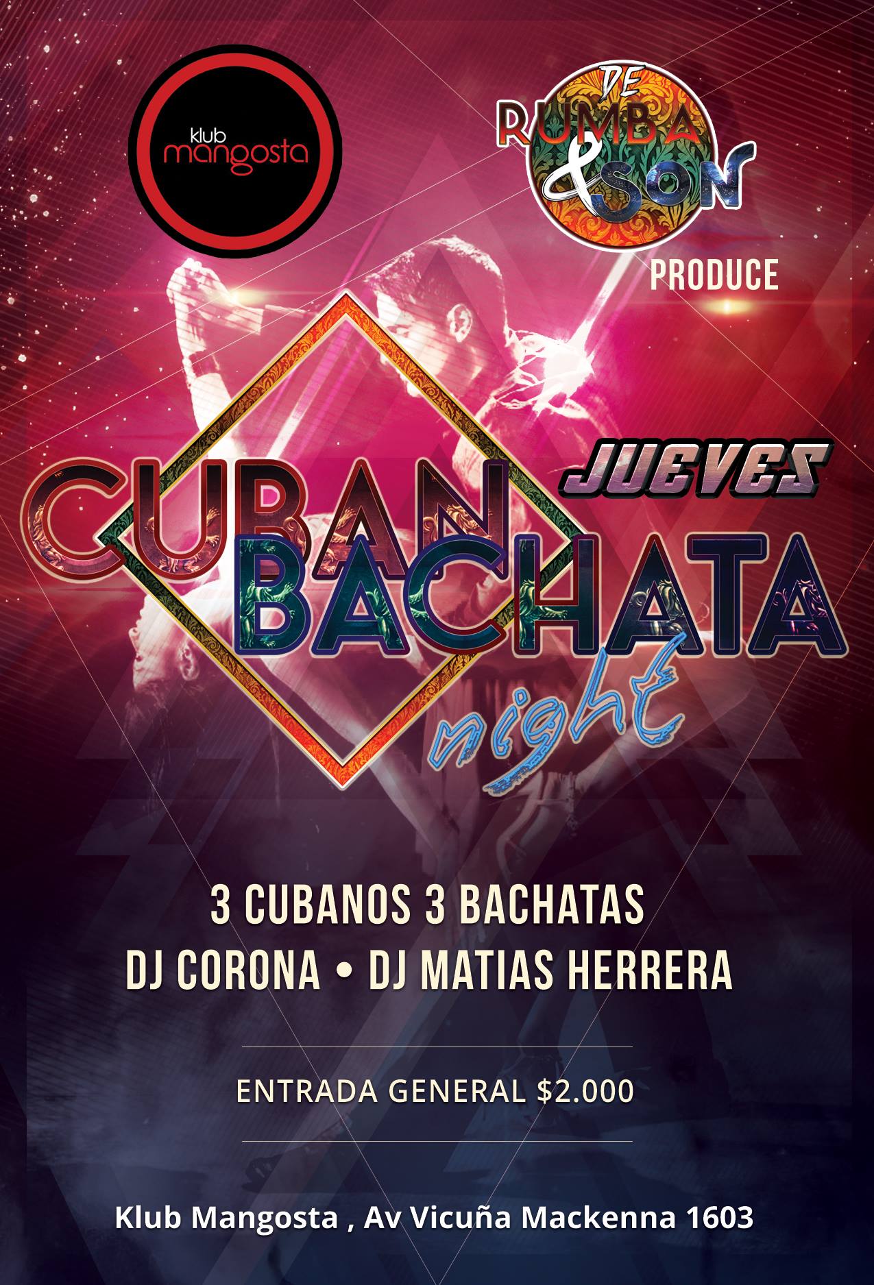 Jueves 13 octubre cuban bachata night