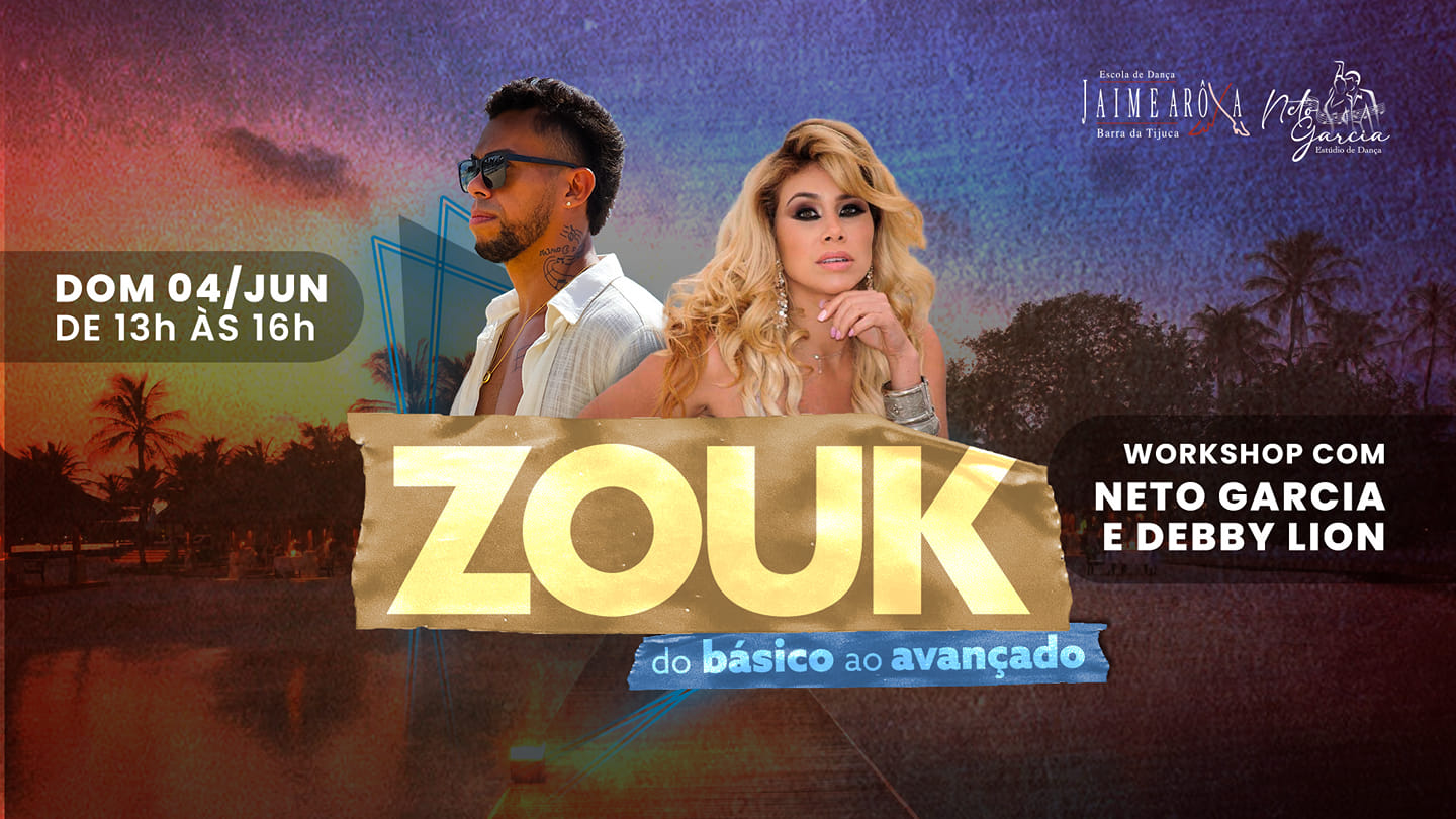 Workshop de Zouk do iniciante ao Avançado