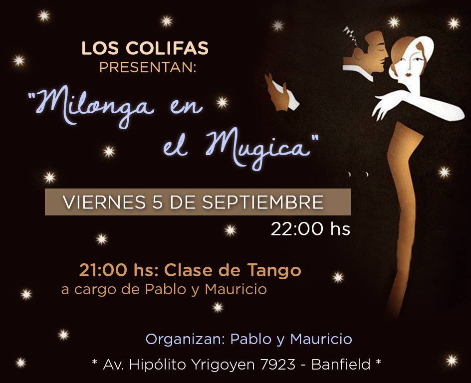 Milonga"Los CoLiFa" en "El Mugica"