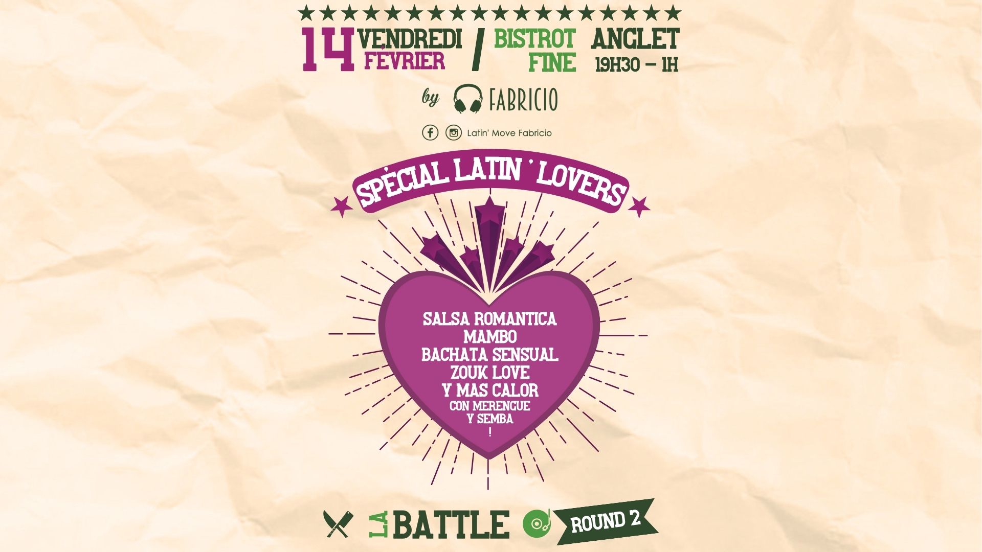Speciale Latin'Lovers à ANGLET - Salsa, Bachata, Zouk y mas calor !