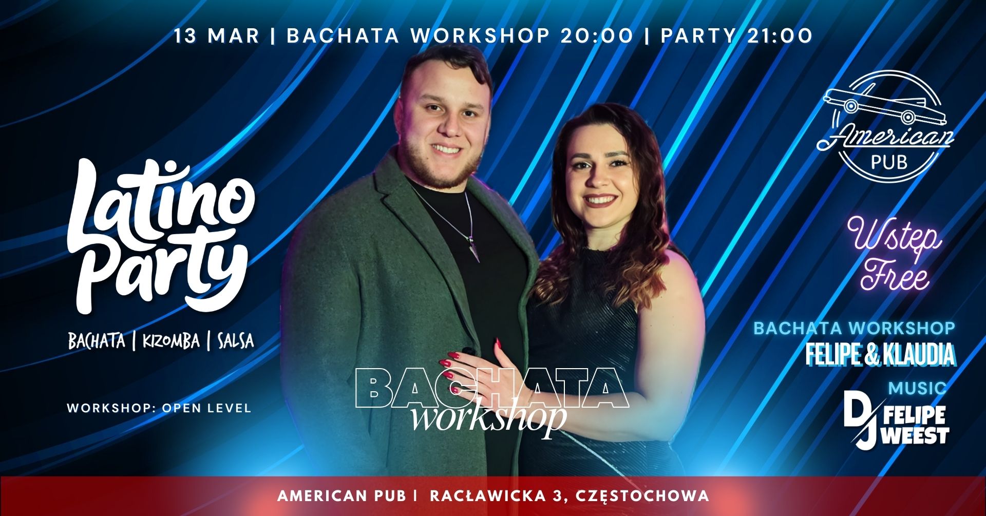 LATINO PARTY W AMERICAN PUB