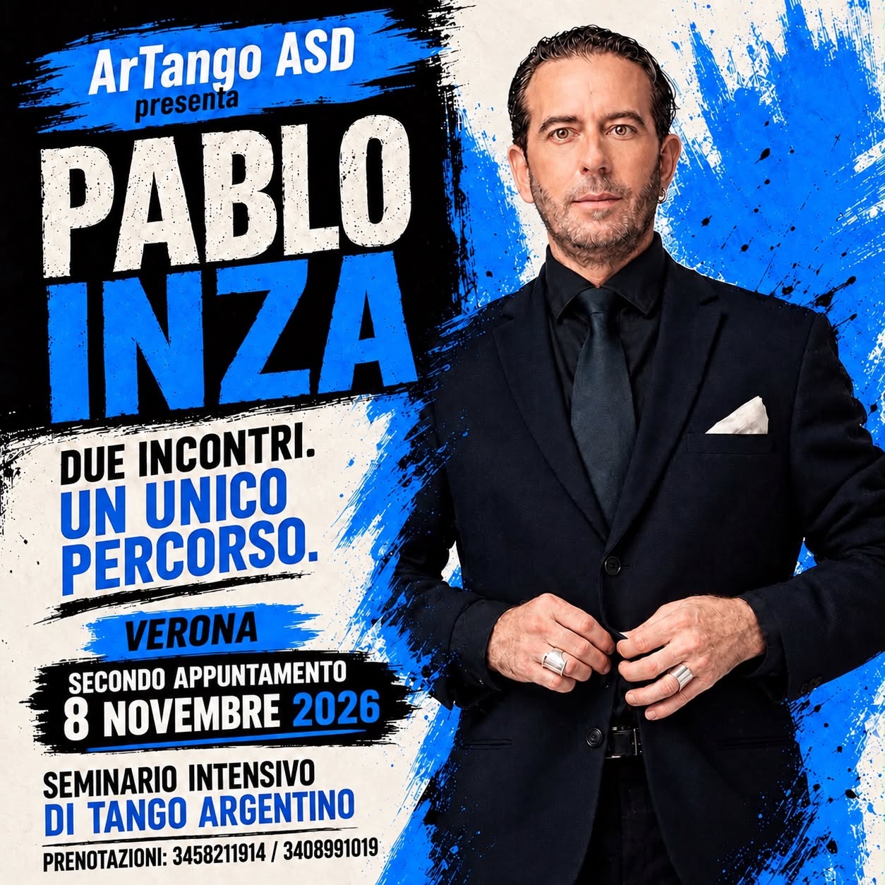 Seminario di Tango con Pablo Inza a Verona
