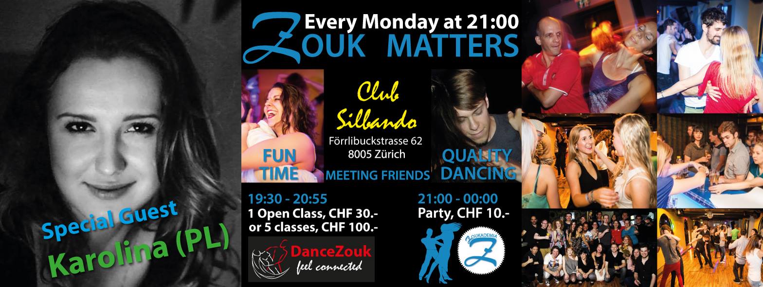 Zouk Matters mit Karolina - 03.10.16
