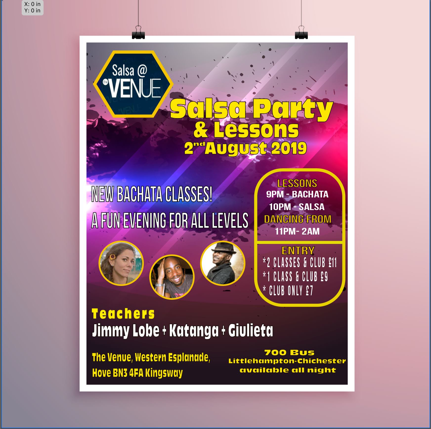 Salsa at The Venue August Edition