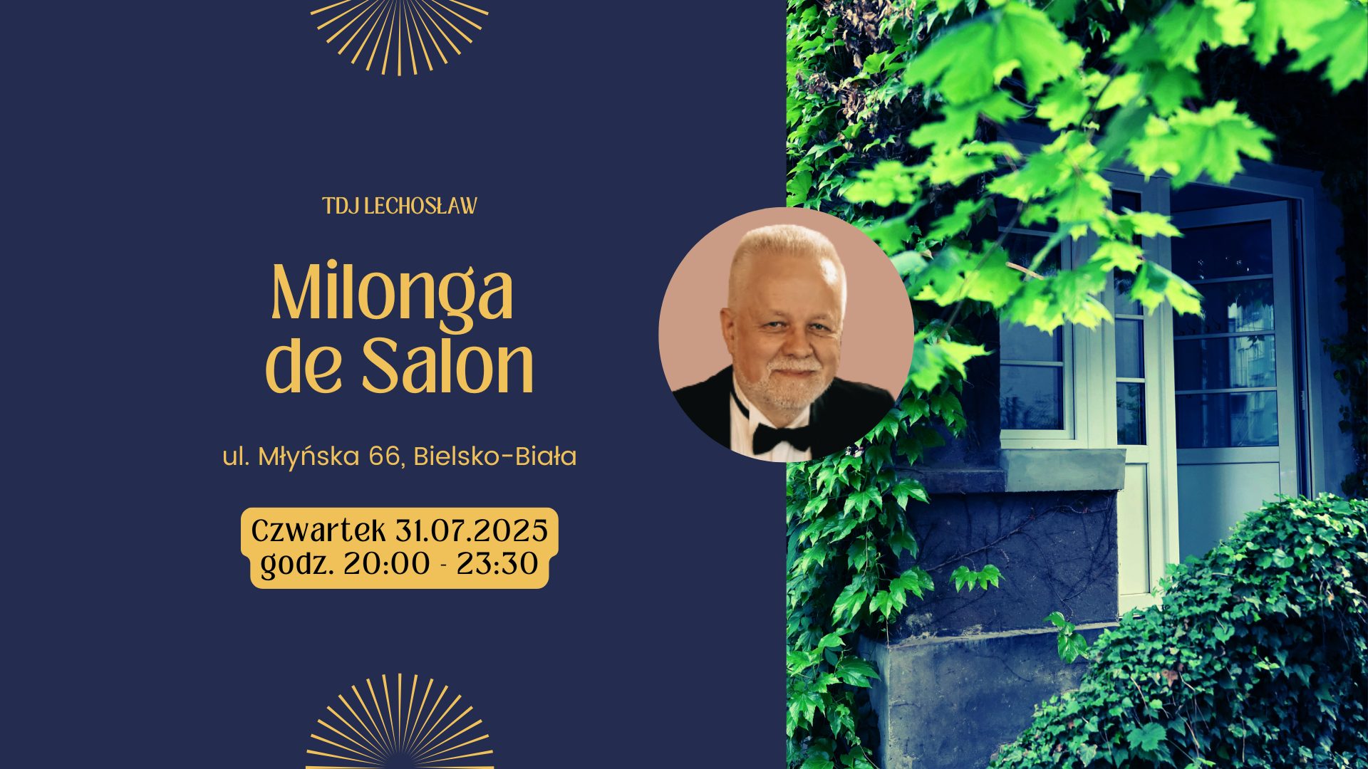 Milonga de Salon w Bielsku-Białej TDJ Lechosław Hojnacki