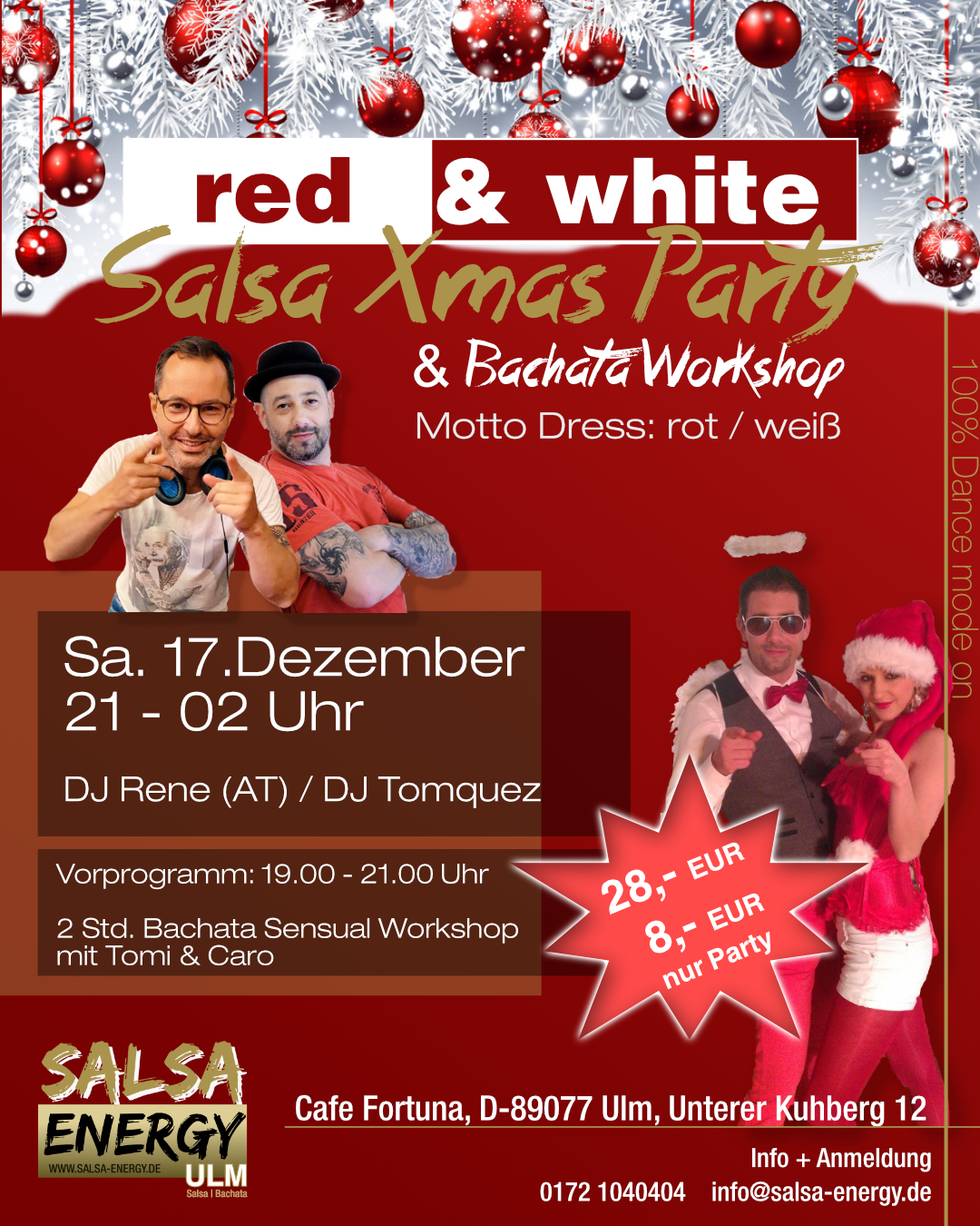 Red & White Salsa X-Mas Party!!!