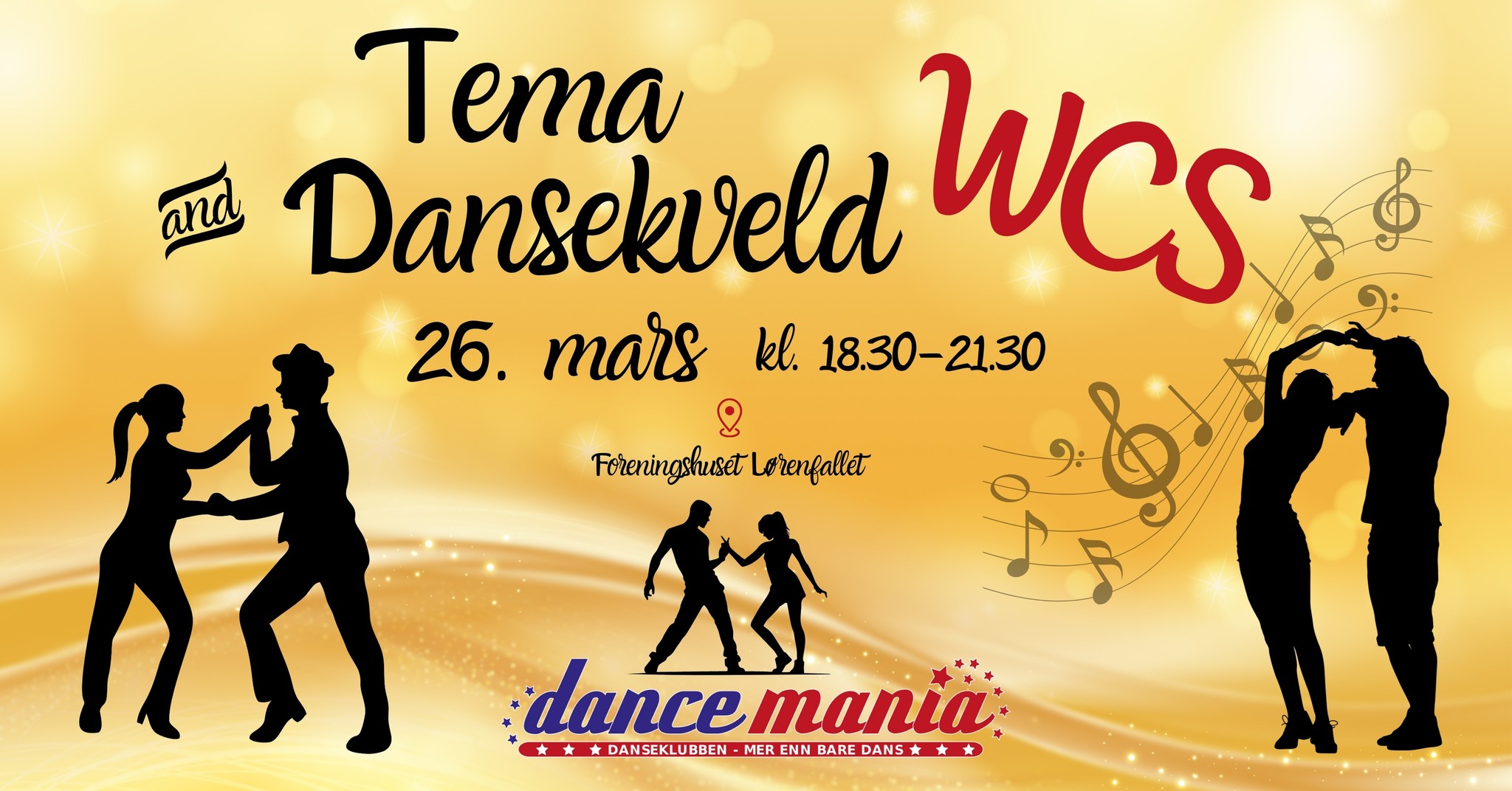 ⭐️ West Coast Swing temakveld & sosialdans ⭐️