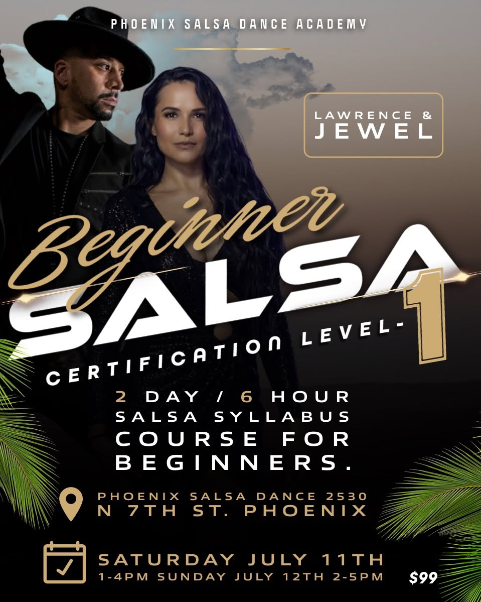 Beginner Salsa Course with Phoenix Salsa Dance Academy!