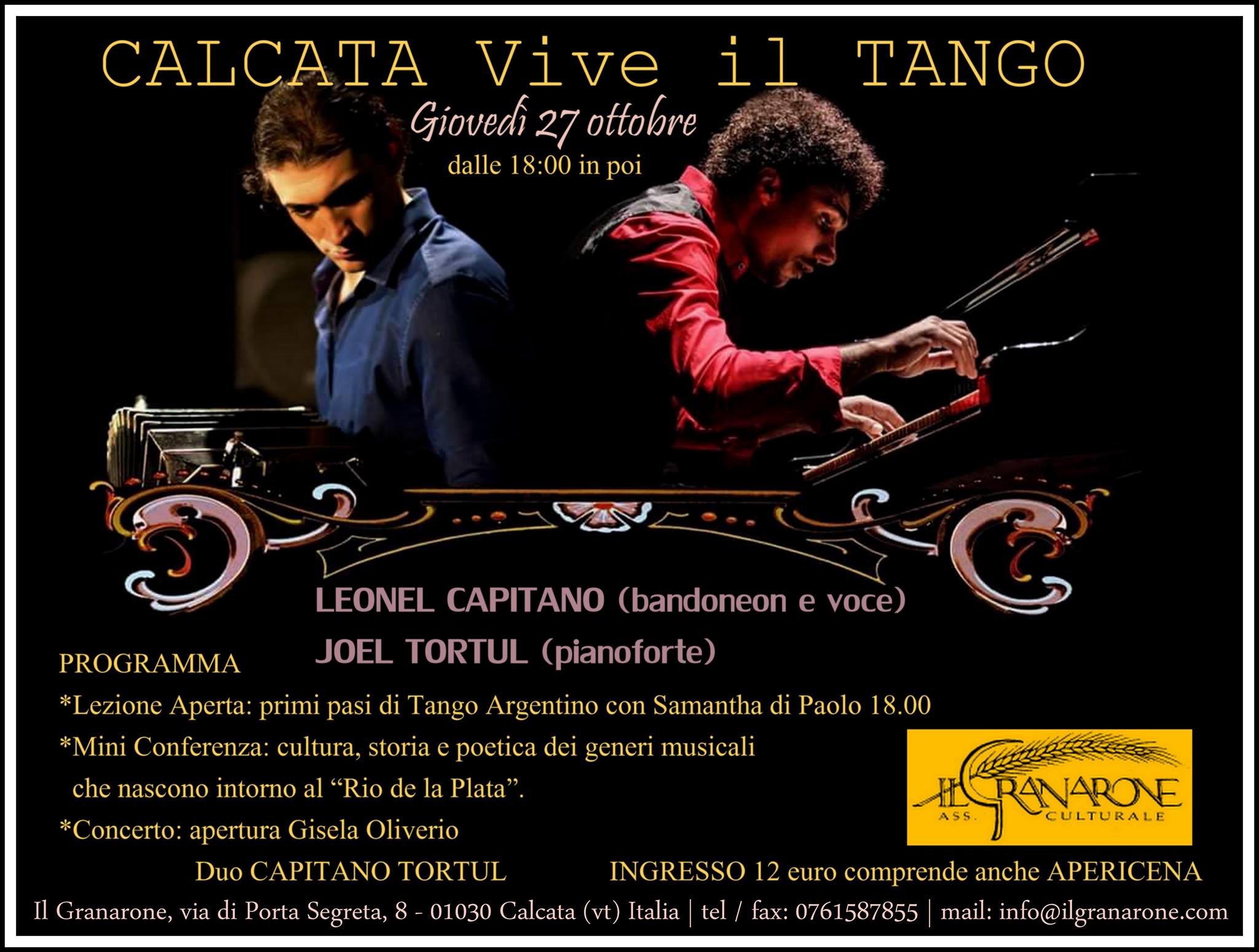 CALCATA vive il TANGO