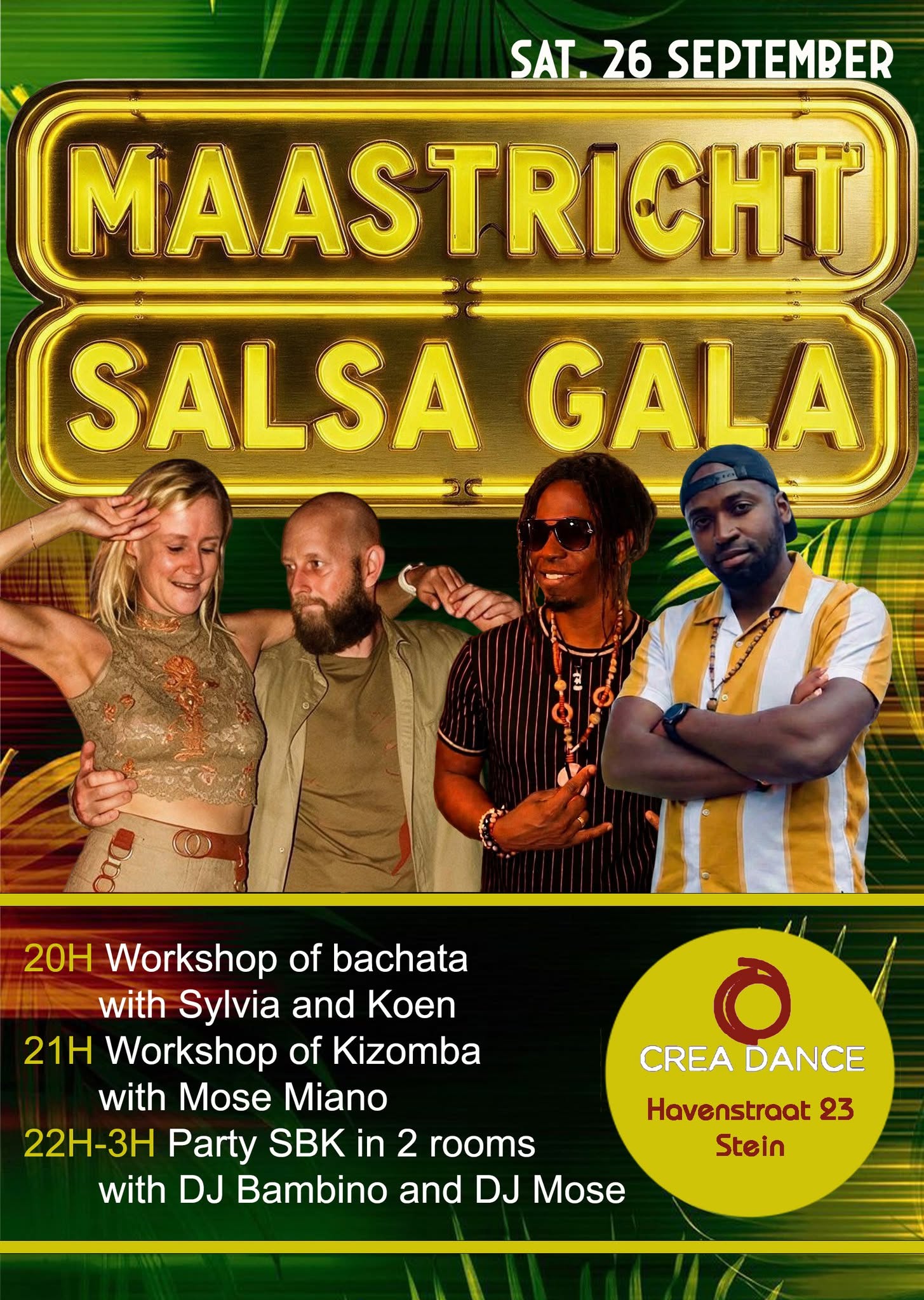 MAASTRICHT SALSA GALA #Sat. 26 September 2026 #Crea Dance Stein