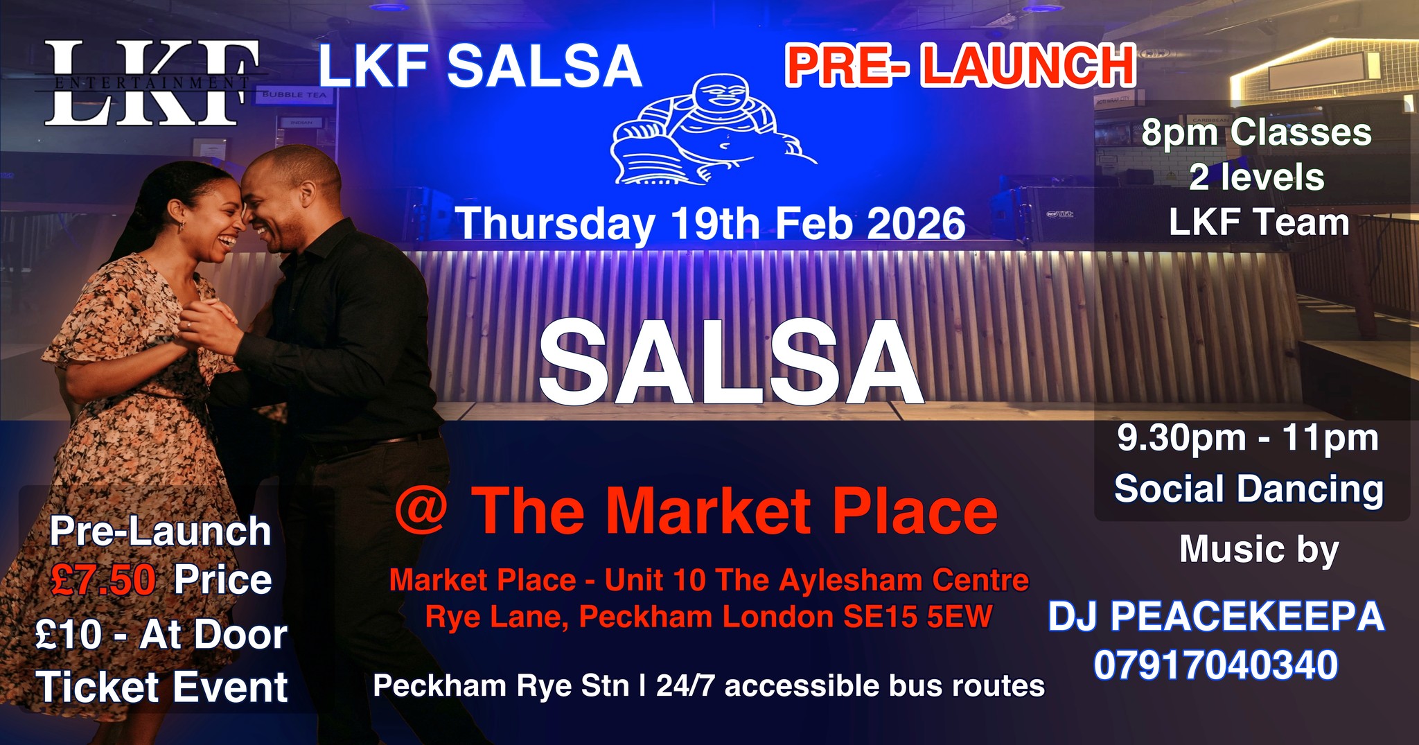 LKF Pre-Launch Salsa Class & Social