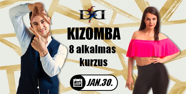 8 alkalmas kezdő Kizomba órák- Bp. XI.