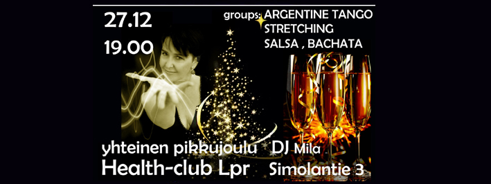 Heаlth-Club Lpr yhteinen PIKKUJOULU