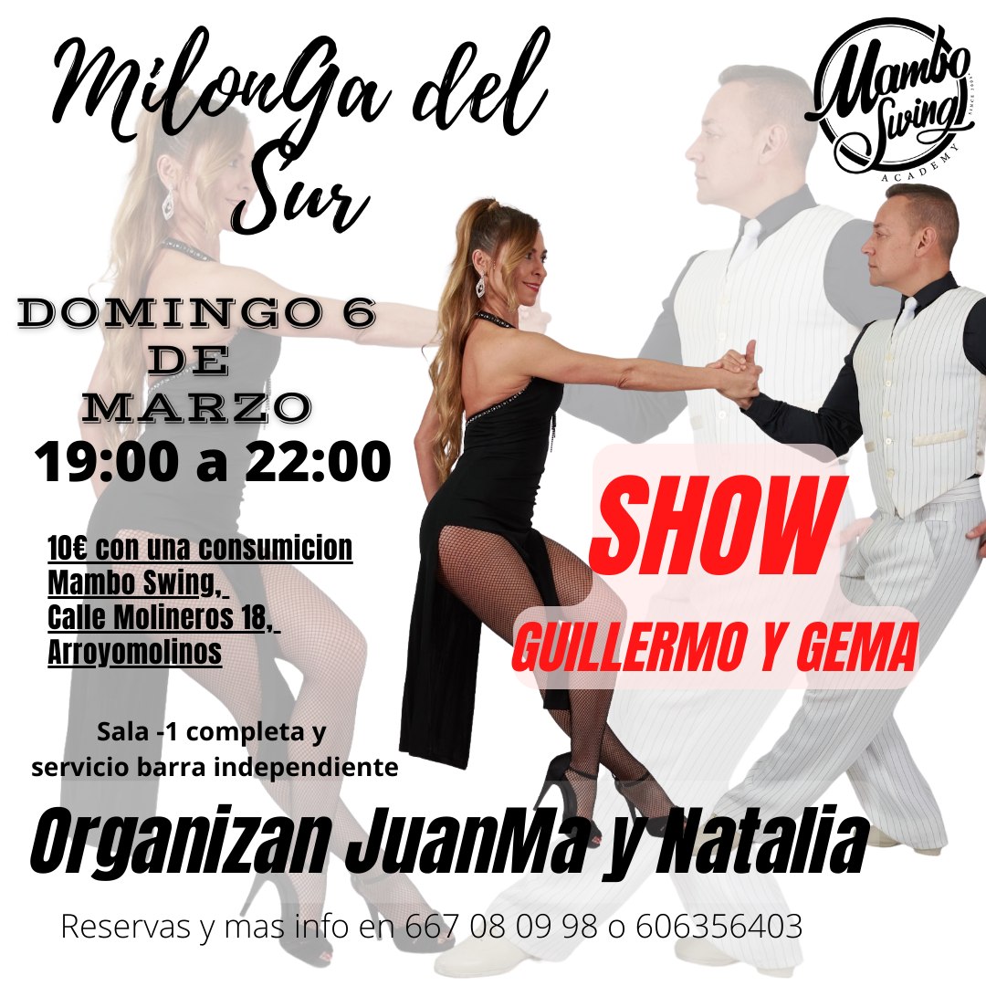 Milonga del Sur, Mambo Swing.