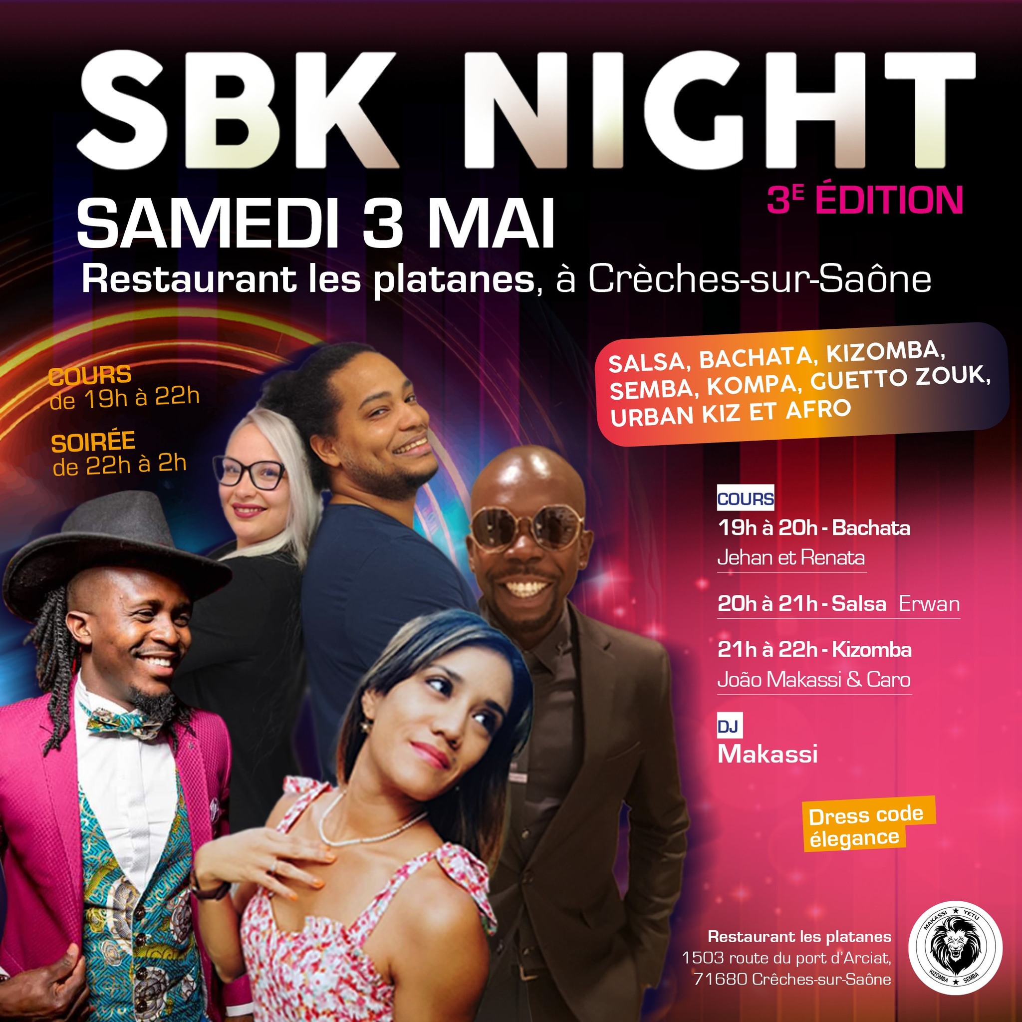 SBK NIGHT 3e édition ☀️
