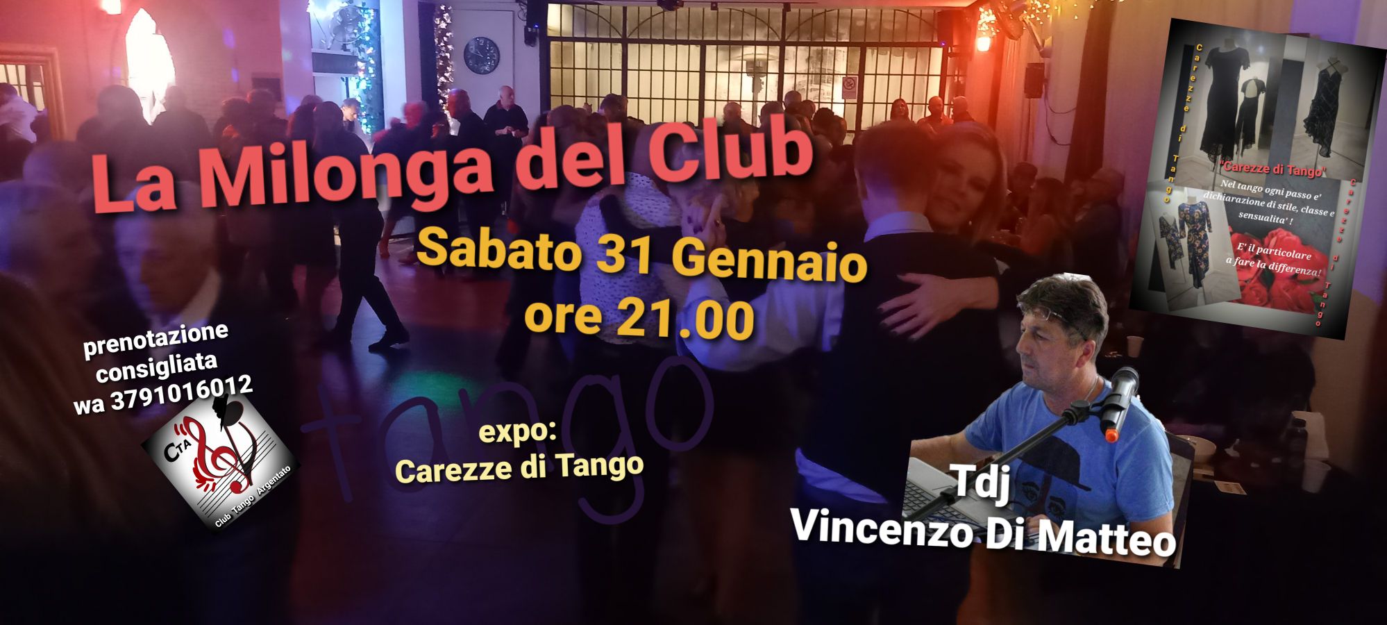La Milonga del Club ๐บ