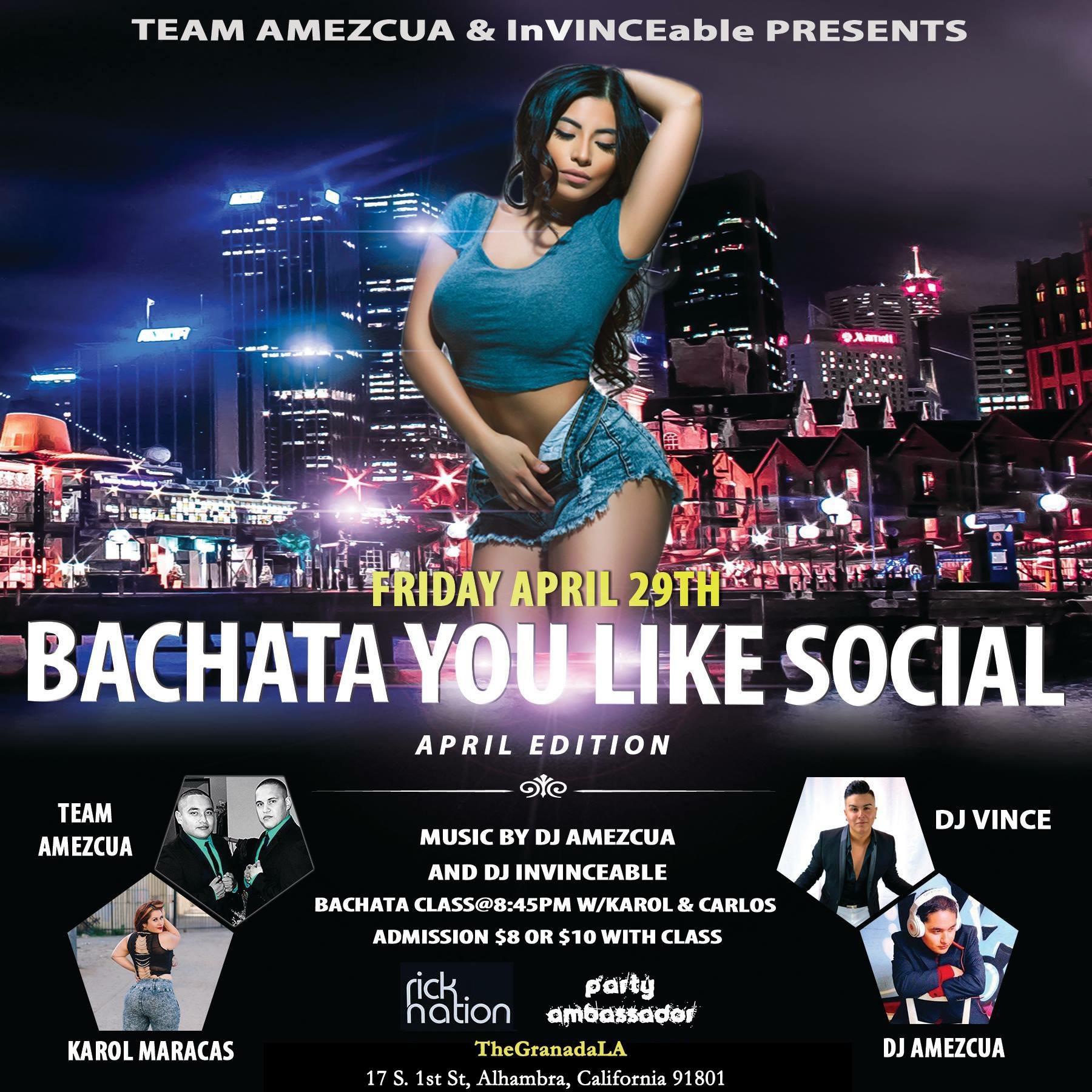 Bachata You Like Social: April Edition