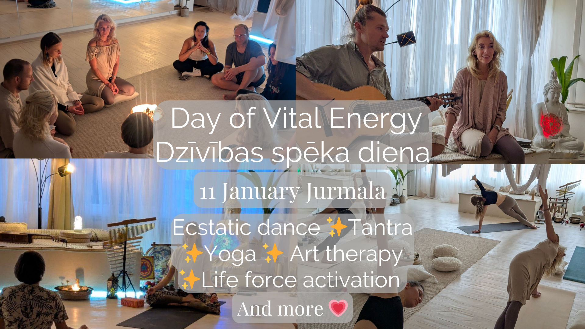 Ecstatic Harmony Retreat Jurmala 11.01