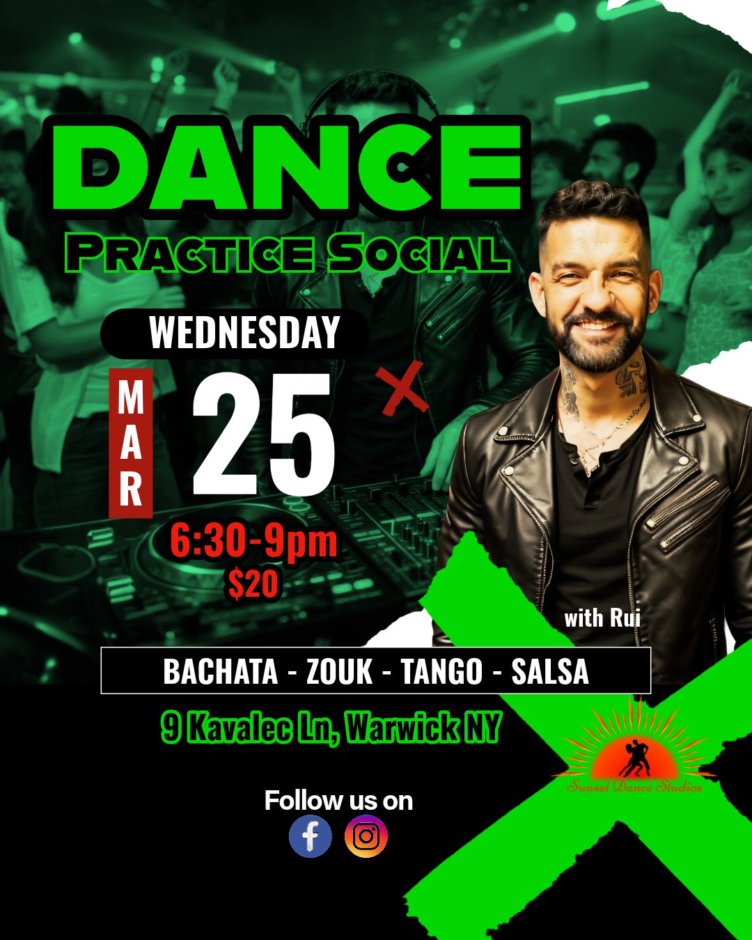 Dance Practice Social with Rui