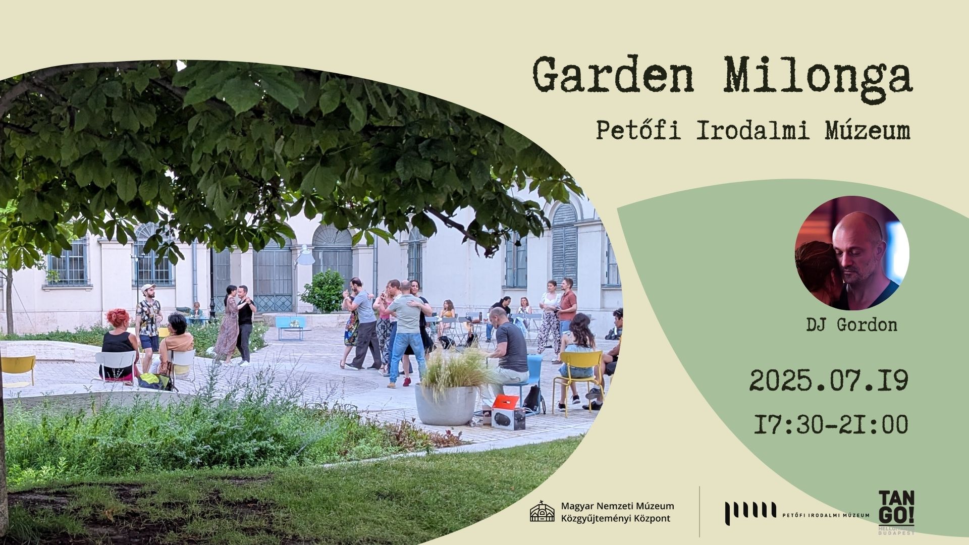 Garden Milonga Kertmilonga @Petőfi Irodalmi Múzeum