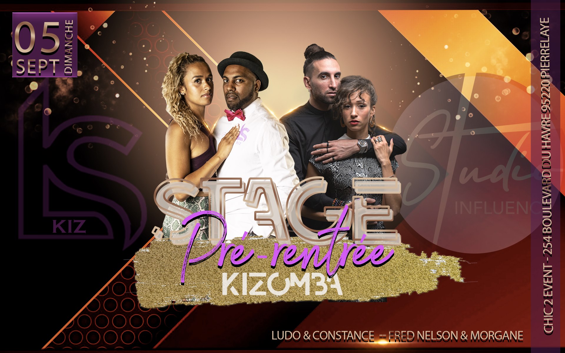 Stage Pré- Rentrée Kizomba
