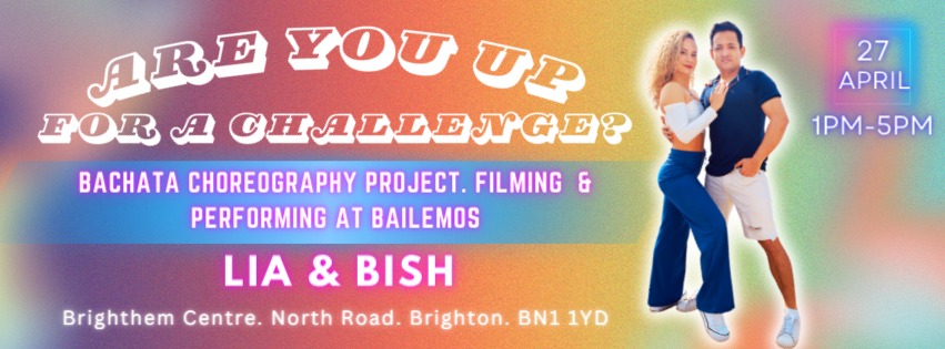 Bachata Choreography Project. Filming & Performing.Ft. Lia & Bish.