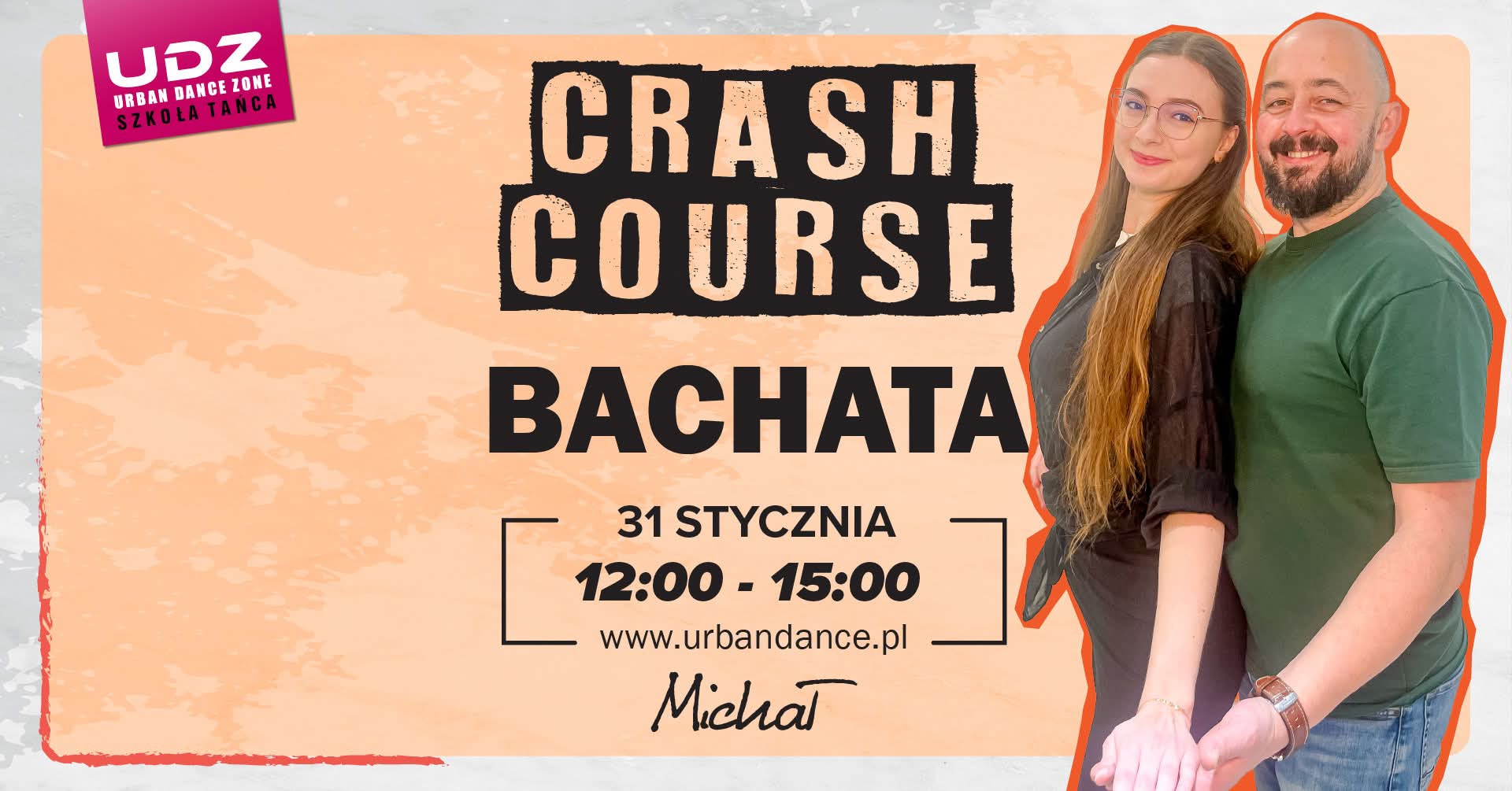 Bachata OD PODSTAW Crash Course 31.01 Karolina i Michał