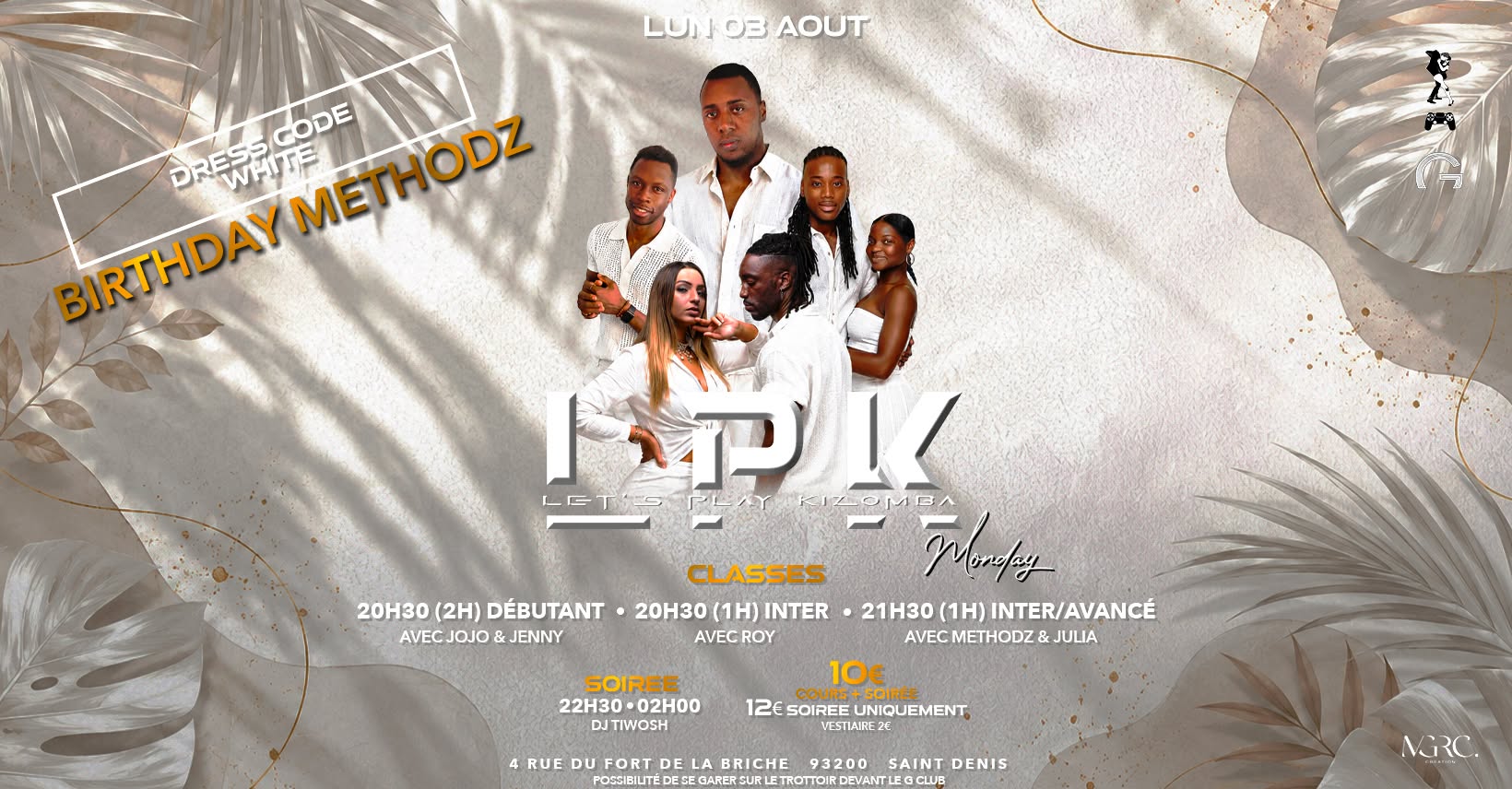 Lpk Monday Gclub Paris