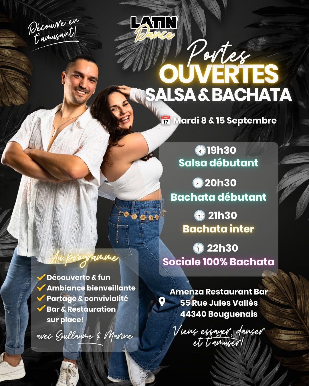 🔥 PORTES OUVERTES 2026-2027 🔥 by Latin’Dance ✨